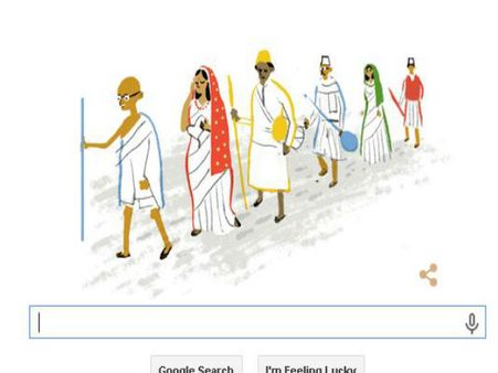 ગૂગલ પણ મનાયો ભારતની આઝાદીનો જશ્ન