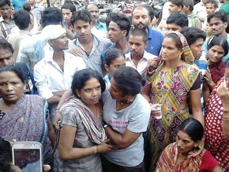 બાળકના પરીજનોની હાલત