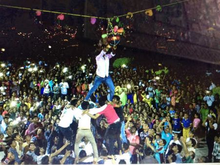 ગુજરાતમાં દહીહાંડી