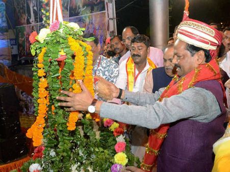ઝારખંડના CM રઘુબર દાસે પણ ભાગ લીધો જન્માષ્ટમી મહોત્સવમાં 