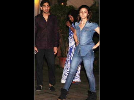 આયાન મુખર્જી સાથે આલિયા ભટ્ટ