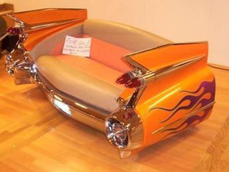 જૂની કારના સ્પેરપાર્ટસથી ઘર સજાવટ 