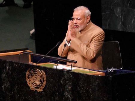 UNGAમાં વિકાસ માટે મોદીએ કર્યો 7 મુદ્દાનો ઉલ્લેખ