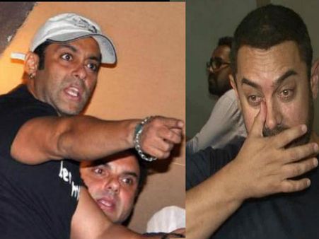 તગડી Rumor: સલમાન-આમિર વચ્ચે બોલાચાલી...ભીની આંખે છોડી પાર્ટી!