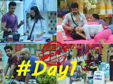 Day1: BIGG BOSSના ઘરમાં ખાવા, ઉંઘવા અને છેડતી કરવા પર તમાશો!