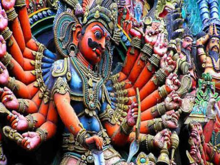 રાવણના પુતળા 