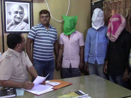 સુરતમાં પકડાયા 4 અપહરણકારીઓ 