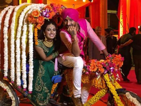 ભજ્જી-ગીતાની સંગીત સેરેમની 