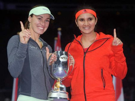 સાનિયા-હિગિંસની જોડીએ WTAનો ખિતાબ પણ પોતાને નામ કર્યો 