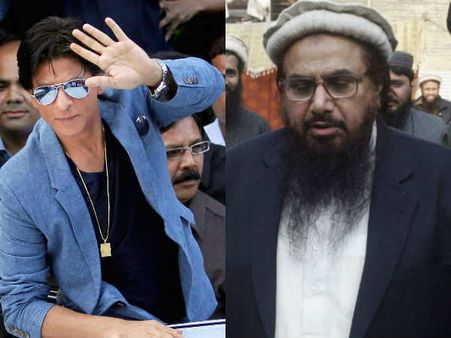 શાહરૂખે કર્યુ ભૂલનું પુનરાવર્તન, અને પાછળ પડ્યો આતંકી હાફિઝ સઇદ