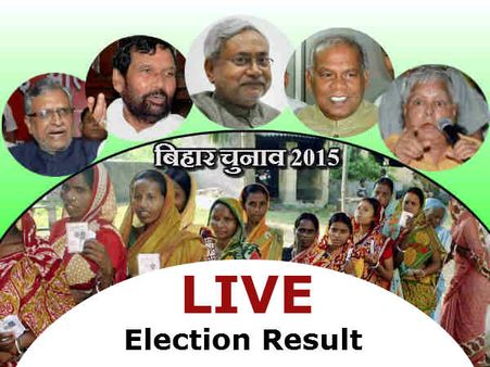 બિહારમાં મહાગઠબંધન જીત તરફ, મોદીનો વિજયરથ અટક્યો