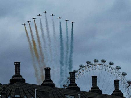 રેડ એરોની પર્ફોરમન્સ