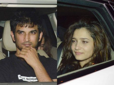 સુશાંત અને અંકિતા 