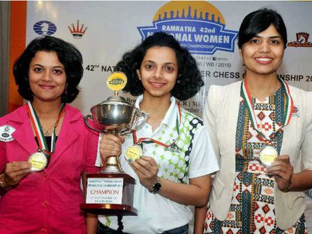 રાષ્ટ્રિય પ્રિમિયર મહિલા ચેસ સ્પર્ધાની વિજેતા બની પદ્મીની રાઉત 