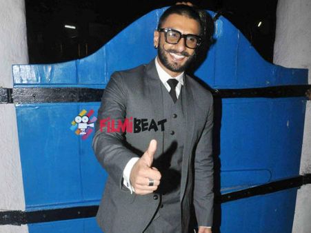 રણવીર સિંહ લીધી એન્ટ્રી 