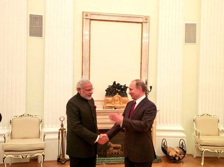 મોદી અને પુટિને જાહેર કર્યું સંયુક્ત નિવેદન મોદી અને પુટિને જાહેર કર્યું સંયુક્ત નિવેદન