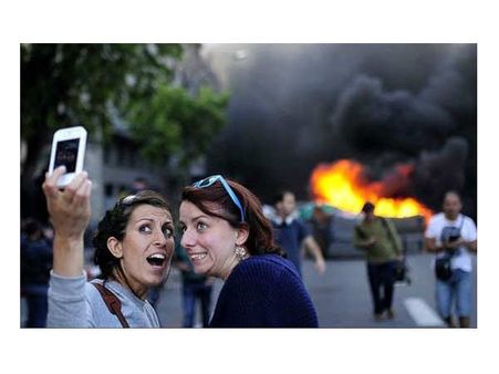 આગ વાળી સેલ્ફી