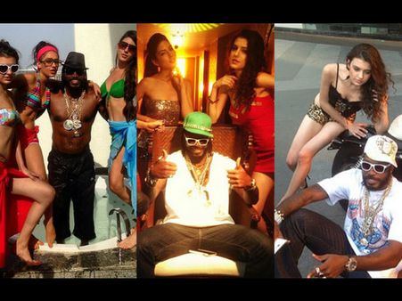 Pics: મહિલા રીપોર્ટર પર અશ્લીલ કોમેન્ટ કરનાર ગેલ છે રંગીન મિઝાઝ