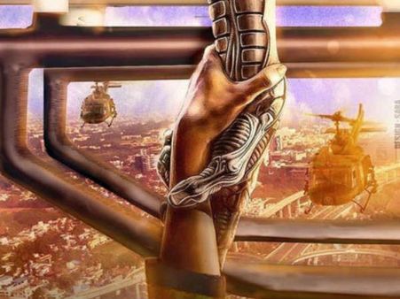 રોબોટ 2.0 ના ભેટ આપેલા પોસ્ટર 