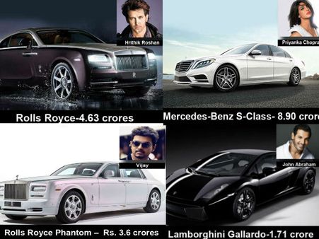 જાણો કઈ ગાડીઓમાં ફરે છે તમારા ફેવરેટ સ્ટાર