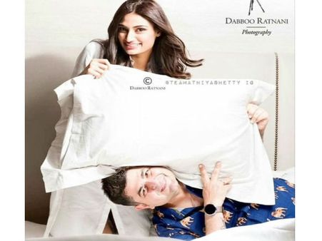 પીલો ફાઇટ વીથ આથિયા શેટ્ટી 