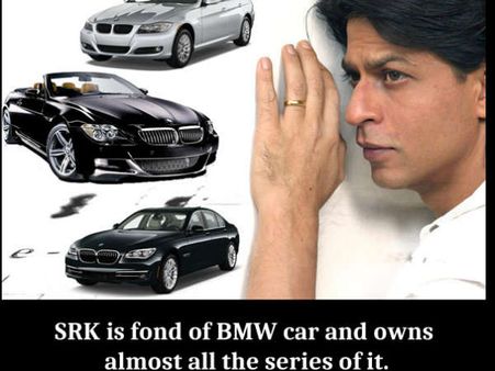 બીએમડબલ્યૂને શાહરૂખ 