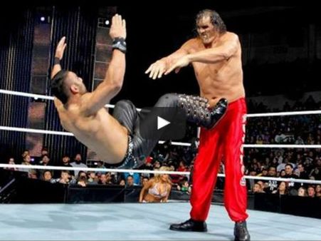 Video: ખલીનો બદલો પૂરો, 2 મિનટમાં 3 પહેલવાનોને કર્યા ઢેર