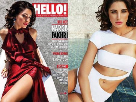 Too Hot : નરગીસ ફખરી બની હેલો મેગેઝિનની હોટ બિકની બેબ