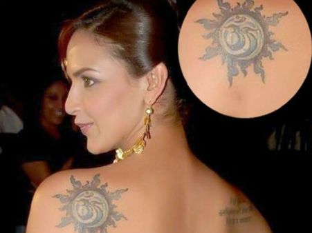 સેલેબ્રિટી અને તેમના અજીબ ટેટુ