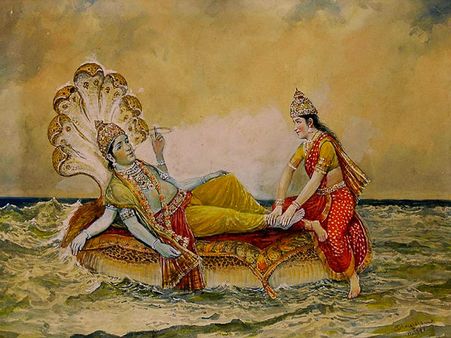 ભગવાન વિષ્ણુ અને બ્રહ્માજી 