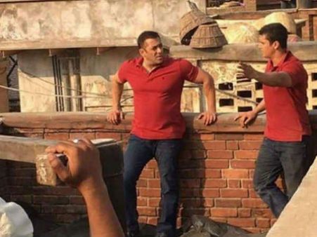 PICS: જ્યારે સુલતાનના શૂટિંગમાં જોવા મળ્યા બે સલમાન ખાન!