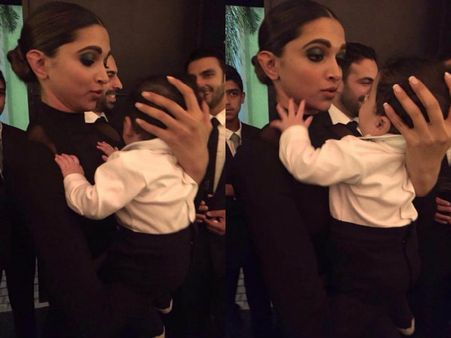 દિપીકાના હાથમાં આવ્યું છોકરું 