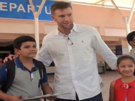 ઓસ્ટ્રેલિયાના ક્રિકેટર એન્ડ્ર્યૂ રાજકોટમાં આવતા ક્રિકેટ રસિયા ઘેલા 