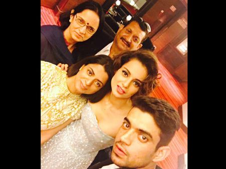 કંગનાનો પરિવાર 