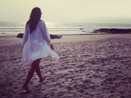 દરિયા કિનારે 