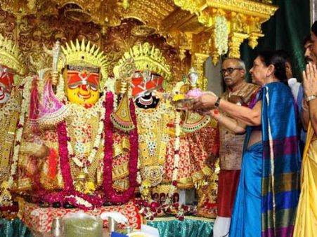 આનંદીબેન કરશે પૂજા 