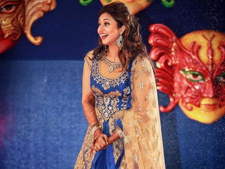 દિવ્યાંકાની સંગીત સેરેમની