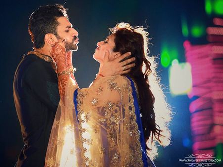 દિવ્યાંકાની સંગીત સેરેમની