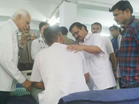 રાજકોટમાં કેજરીવાલના વાકબાણ; ભાજપ સરકારના બોલાવ્યા સપાટા