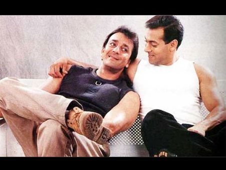 સલમાન ખાન અને સંજય દત્ત 