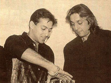 સલમાન ખાન અને સંજય દત્ત 