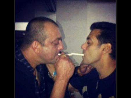 સલમાન ખાન અને સંજય દત્ત 