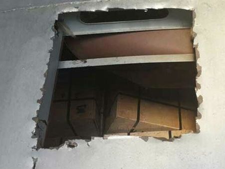 ચેન્નાઇ પાસે ટ્રેનની છત તોડીને 5.78 કરોડ રૂપિયાની લૂંટ