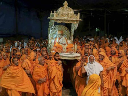 સ્વામીજીની અંતિમ ઇચ્છા પૂર્ણ