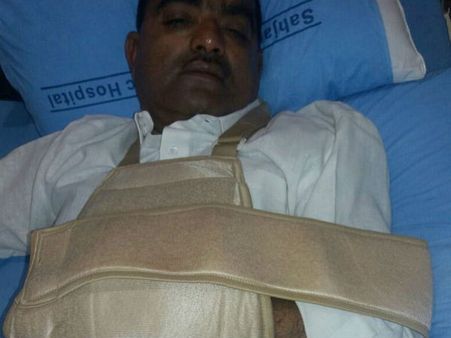 કામરેજના અંબોલીના મહિલા સરપંચના પતિ પર ઉપર હુમલો