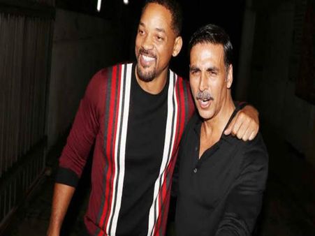 Photos: અક્ષયની શાનદાર પાર્ટી, હોલિવુડથી આવ્યા સ્ટાર...