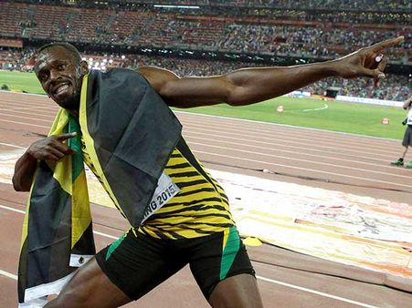 બોલ્ટની હેટ્રિક: ઓલમ્પિકમાં ત્રીજી વાર જીત્યો ગોલ્ડ મેડલ