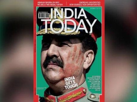 India Todayની સૈન્ય પ્રમુખ રાહિલને 'થપ્પડ'થી ગુસ્સે ભરાયું પાકિસ્તાન