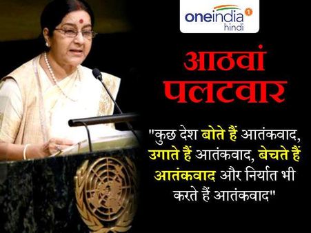 કેટલાક દેશો આતંકવાદને પેદા કરે છે 