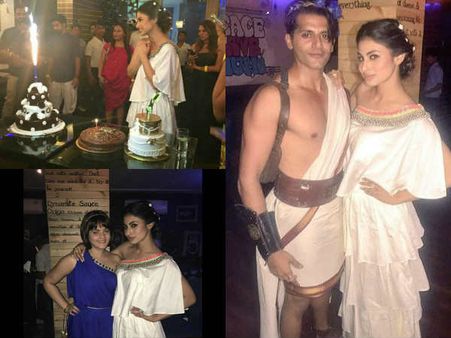 Pics: બર્થડે પર મોની રોયનો લૂક, સાથે આવી થીમ, ધમાલ તો પાક્કી